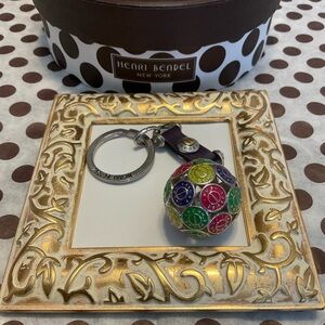 Henri Bendel Multi Color Orb Key Fob